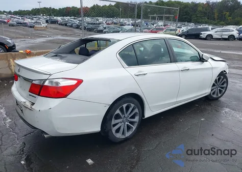 2015 Honda Accord Sport from USA, damaged, VIN 1HGCR2F51FA220639